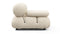 Bellini Outdoor - Mario Bellini Outdoor Module, Left Arm, Cream Chunky Performance Weave