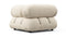 Bellini Outdoor - Mario Bellini Outdoor Module, Right Corner, Cream Chunky Performance Weave