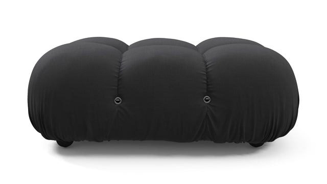 Bellini Outdoor - Mario Bellini Outdoor Ottoman, Black Performance Weave