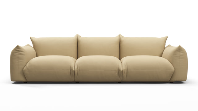 Marenco Outdoor - Marenco Outdoor Three Seater Sofa, Latte Performance Weave