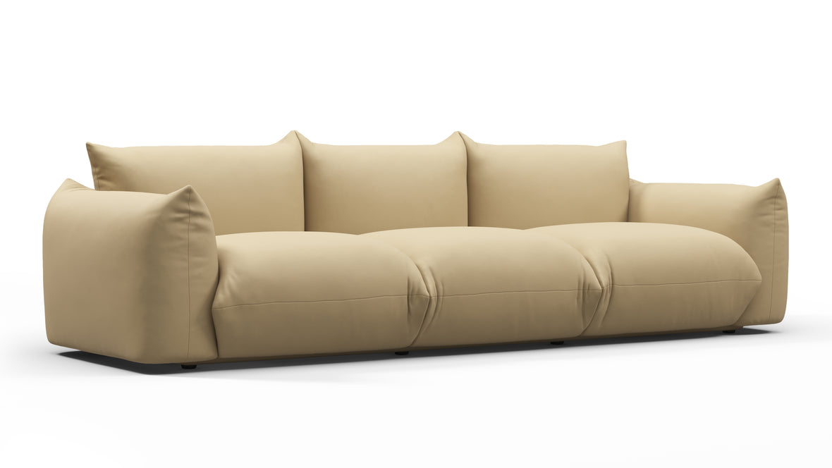 Marenco Outdoor - Marenco Outdoor Three Seater Sofa, Latte Performance Weave