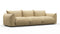 Marenco Outdoor - Marenco Outdoor Three Seater Sofa, Latte Performance Weave