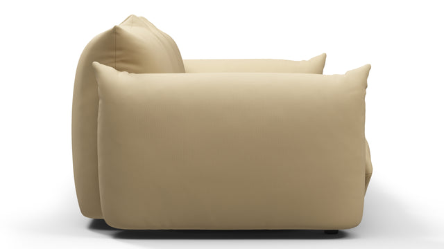 Marenco Outdoor - Marenco Outdoor Three Seater Sofa, Latte Performance Weave