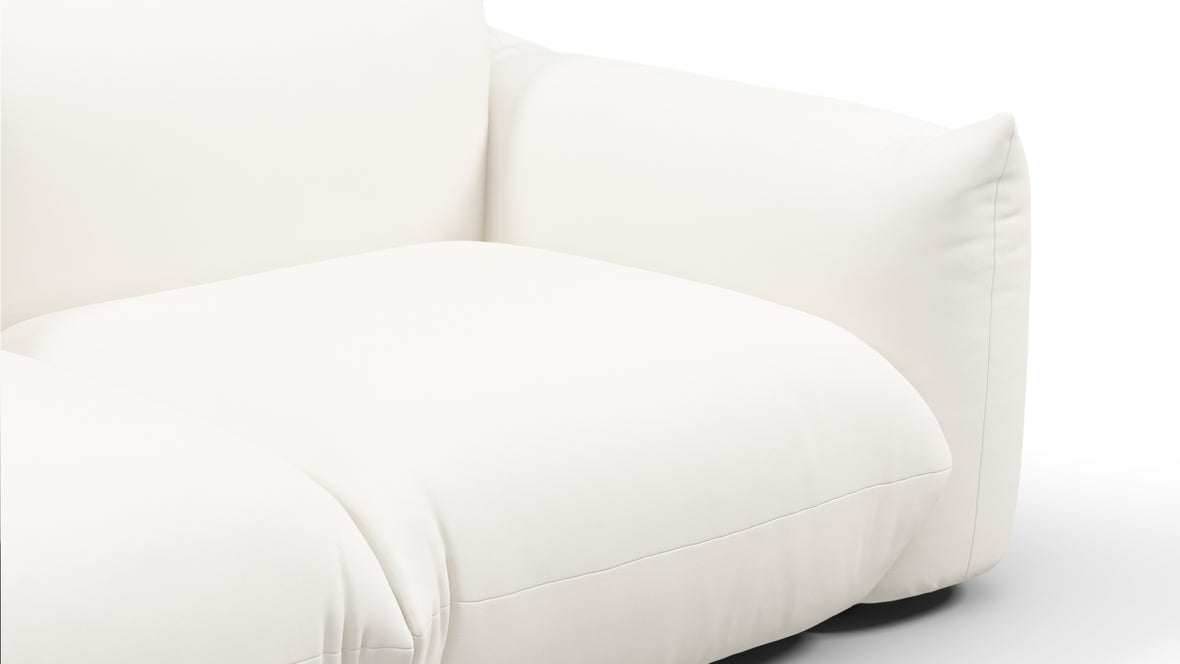 Marenco Outdoor - Marenco Outdoor Three Seater Sofa, Soft White Performance Weave