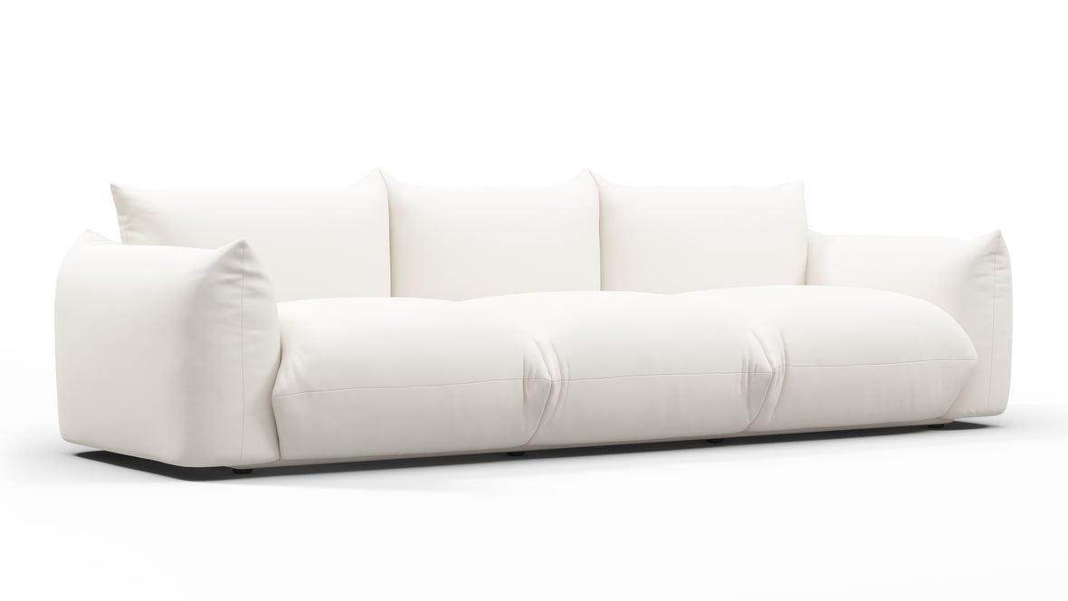 Marenco Outdoor - Marenco Outdoor Three Seater Sofa, Soft White Performance Weave