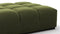 Tufty - Tufty Ottoman, Thyme Luxe Velvet