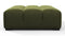 Tufty - Tufty Ottoman, Thyme Luxe Velvet