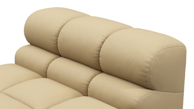 Tufty Outdoor - Tufty Outdoor Module, Armless Chaise, Latte Performance Weave