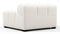 Tufty Outdoor - Tufty Outdoor Module, Left Arm, Soft White Performance Weave