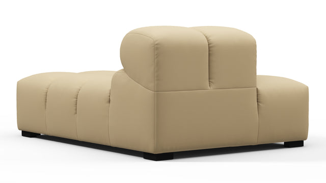 Tufty Outdoor - Tufty Outdoor Module, Left Chaise, Armless, Latte Performance Weave