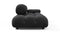 Bellini Outdoor - Mario Bellini Outdoor Open End Sofa, Left, Black Performance Weave