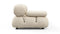 Bellini Outdoor - Mario Bellini Outdoor Open End Sofa, Right, Cream Chunky Performance Weave