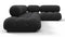 Bellini Outdoor - Mario Bellini Outdoor Sectional, Right Corner, Black Performance Weave