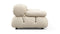 Bellini Outdoor - Mario Bellini Outdoor Three Seater Sofa, Cream Chunky Performance Weave