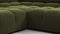 Tufty - Tufty Sectional, Large Right Corner, Thyme Luxe Velvet