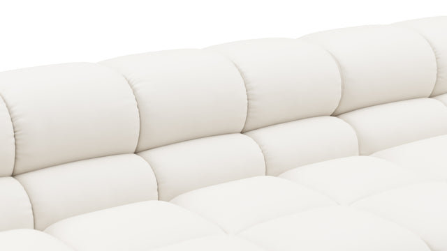 Tufty Outdoor - Tufty Outdoor Sectional, Extra Deep Sofa, Soft White Performance Weave