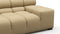 Tufty Outdoor - Tufty Outdoor Sectional, Extra Large Sofa, Latte Performance Weave