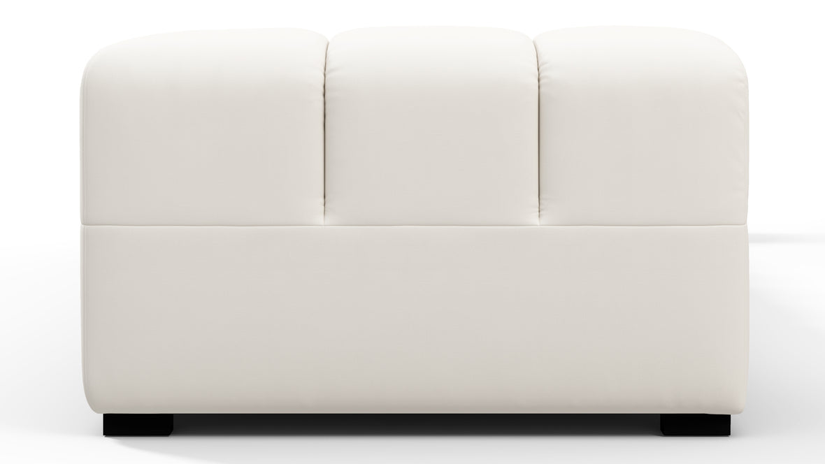 Tufty Outdoor - Tufty Outdoor Sectional, Extra Large Sofa, Soft White Performance Weave