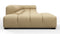 Tufty Outdoor - Tufty Outdoor Sectional, Large, Left Chaise, Latte Performance Weave