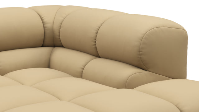 Tufty Outdoor - Tufty Outdoor Sectional, Small L, Left, Latte Performance Weave