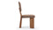 Giraffe - Giraffe Dining Chair, Brown Velvet and Walnut