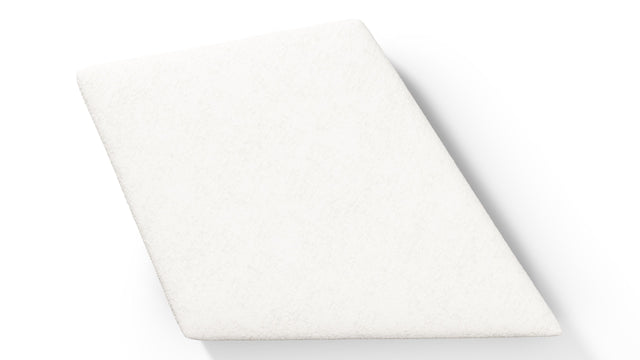 On the Rocks - On the Rocks Module, Seat Section 2, White Textured Chenille