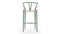 Wish - Wish Bar Stool, Green, 29.5