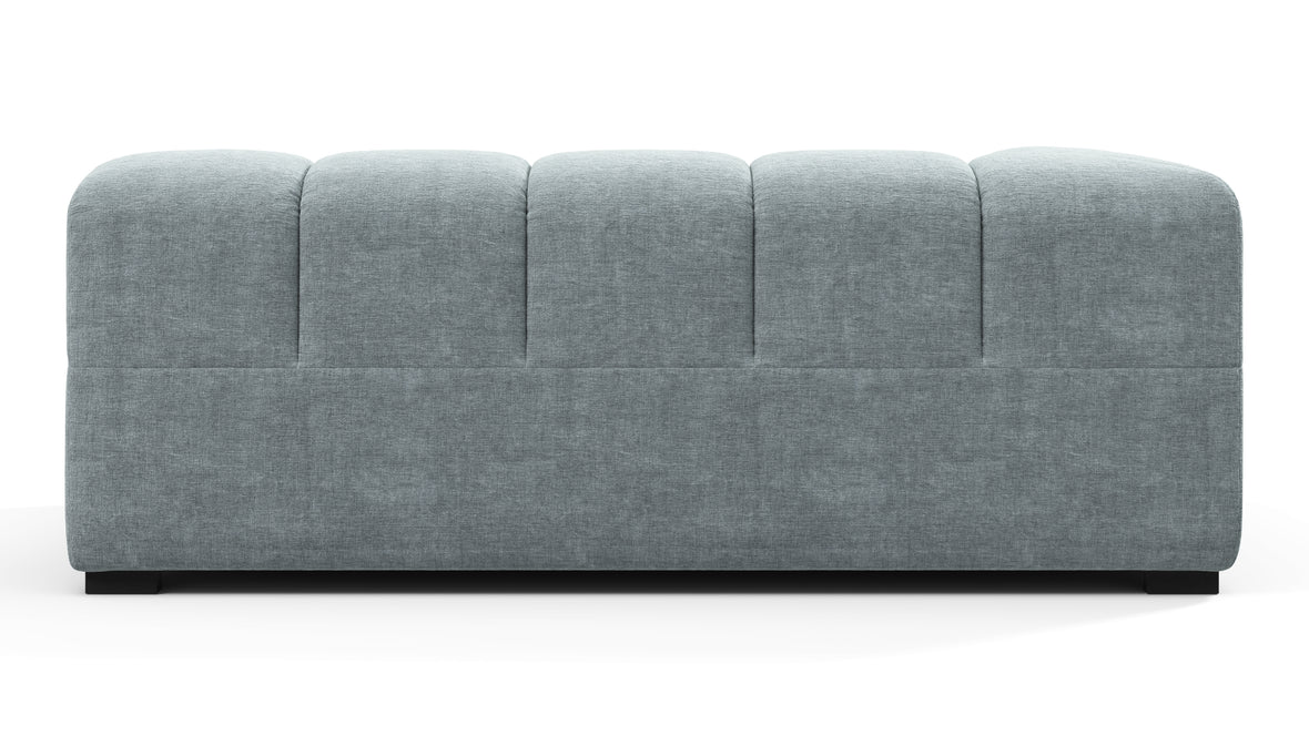 Tufty - Tufty Module, Extra Large Left Corner, Cerulean Chenille