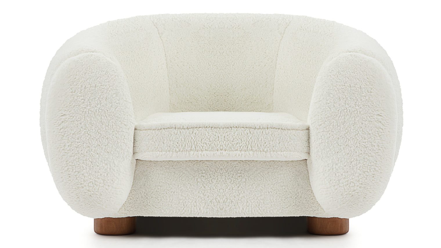 The Softest Seat | Upholstered in a plush and luxurious fabric, the Snow Armchair offers a sumptuously soft seating surface. Its high-density foam padding ensures optimal comfort and support, allowing you to relax and unwind in style. The chair's generous proportions provide ample space to curl up with a book, enjoy a cup of tea, or simply lounge comfortably.
