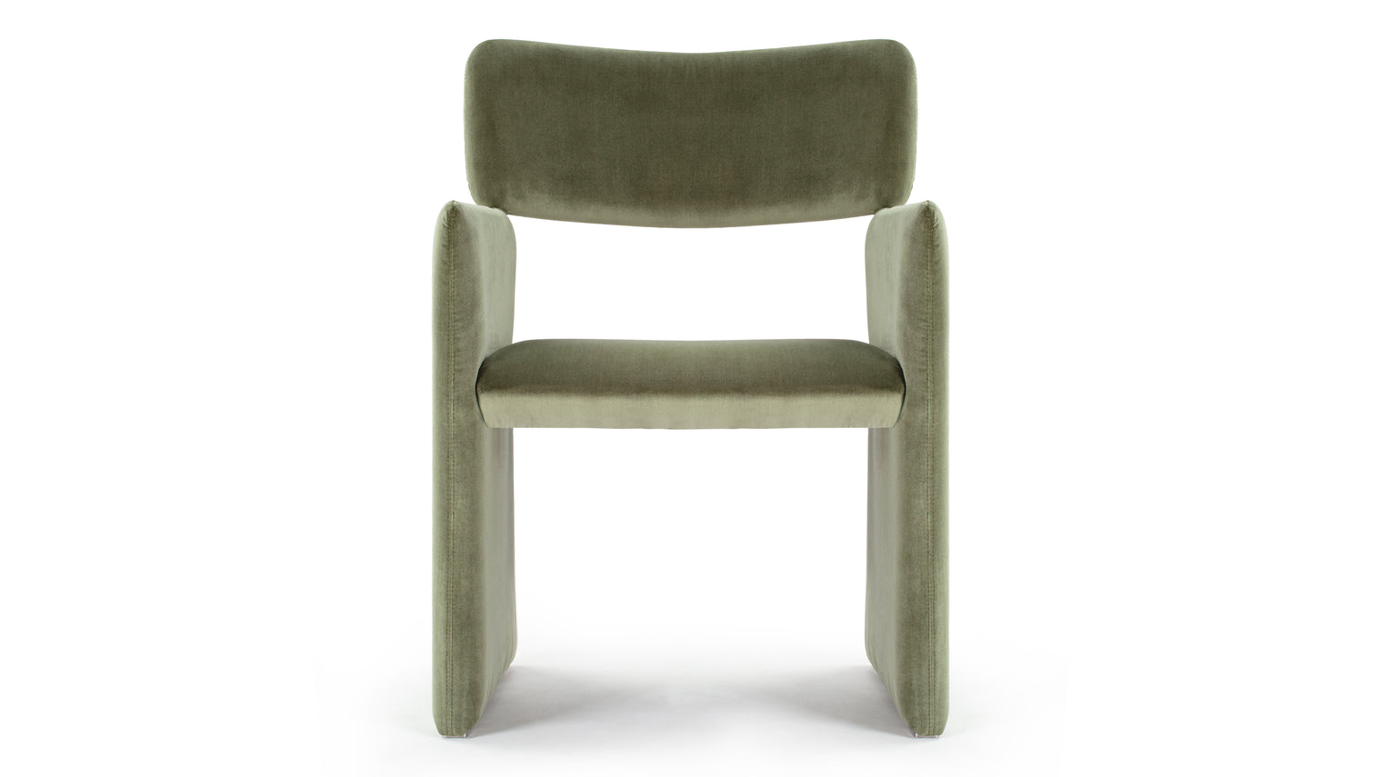 Lars - Lars Chair, Olive Green Velvet