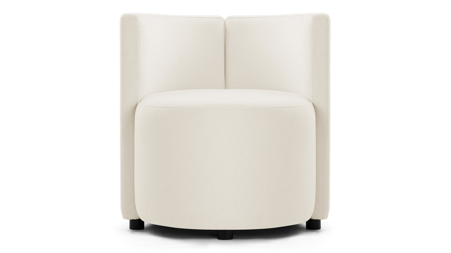 Mara - Mara Lounge Chair, Oatmeal Brushed Weave