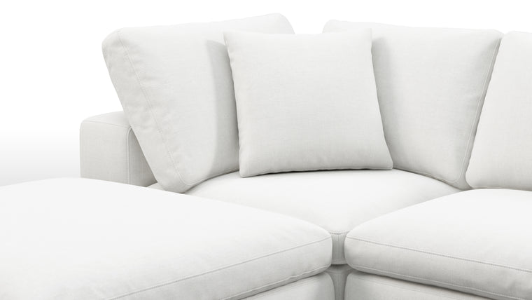 Supreme Comfort | Sink into unparalleled comfort with generously padded cushions. The sofa's deep seats and plush backrests provide the utmost relaxation, allowing for unwinding in absolute luxury after a long day.
