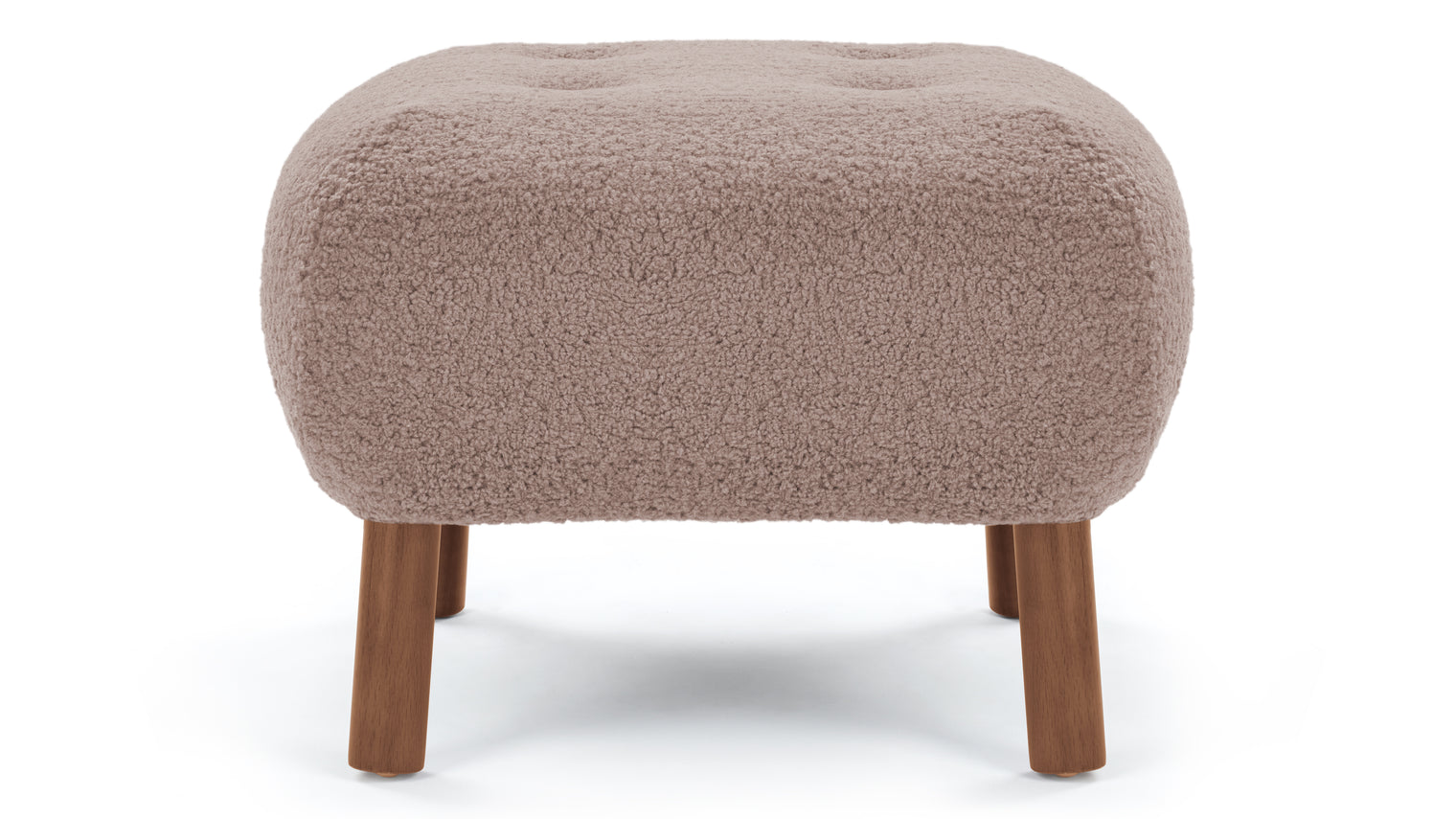 A PETITE COMPANION | Designed to complement the Petra Lounge Chair, the Petra Ottoman adds comfort and style to the cosy yet sophisticated chair. Not to be overshadowed by its predecessor, the stool is quite lovely and versatile on its own. It can be utilized as a traditional footstool or ottoman, and it’s also ideal for extra seating.
