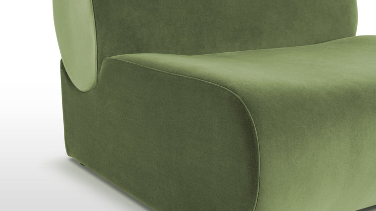 Uncomplicated Style | With their fixed shape and stylish yet uncomplicated upholstery, the Leo Modules are a charmingly low maintenance collection, suitable for a range of spaces and concerns.
