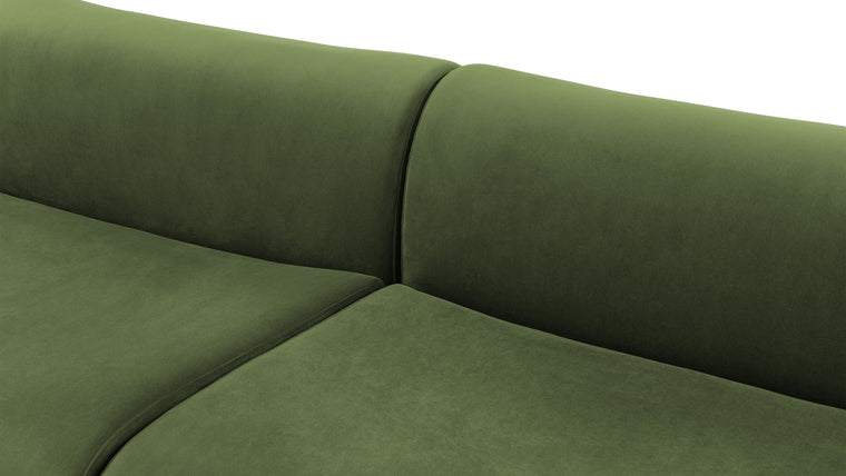 Uncomplicated Style | With their fixed shape and stylish yet uncomplicated upholstery, the Leo Sofas are a charmingly low maintenance collection, suitable for a range of spaces and concerns.
