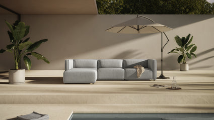 Elegance Al Fresco | From vibrant garden parties to tranquil moments of solitude, the Bond Sofa embodies the essence of outdoor luxury, transforming your outdoor space into a sanctuary of style and comfort; making every moment spent lounging outdoors nothing short of extraordinary.