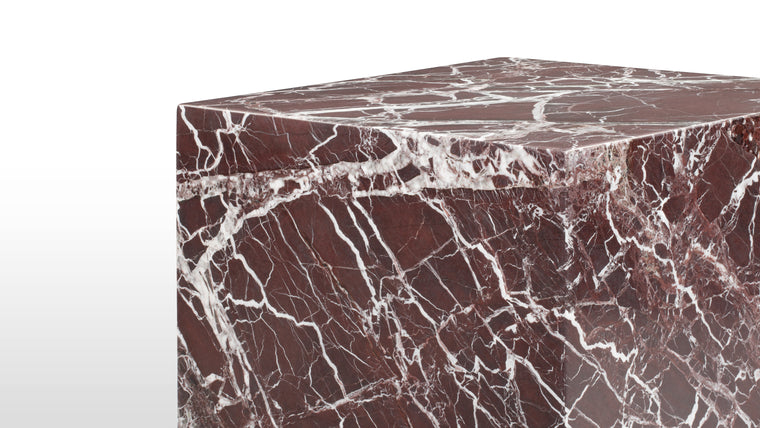 LUXE MARBLE | Thanks to the timeless appeal and refined aesthetic of natural marble, the Plinth is at home in both contemporary and heritage spaces. Allow this striking piece to become the focal point of your space, and the most stylish place to rest your glass.
