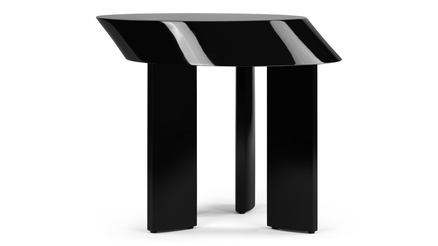 Accordo - Accordo Side Table, Black Gloss