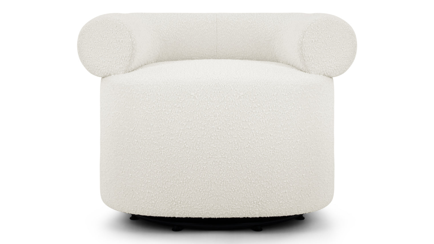 Huggy - Huggy Chair, Warm White Boucle