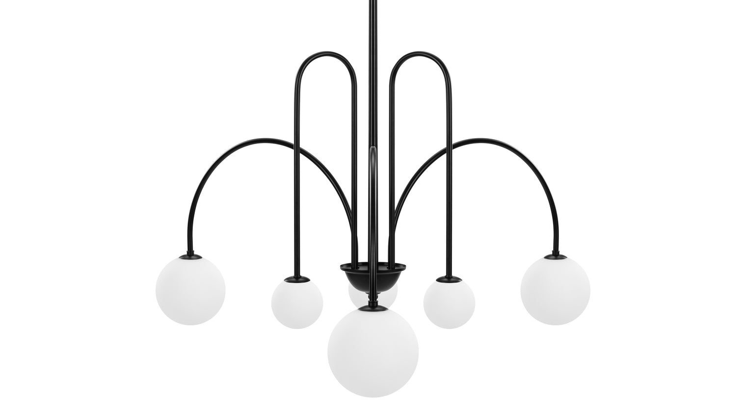 Mars - Mars Chandelier, Black