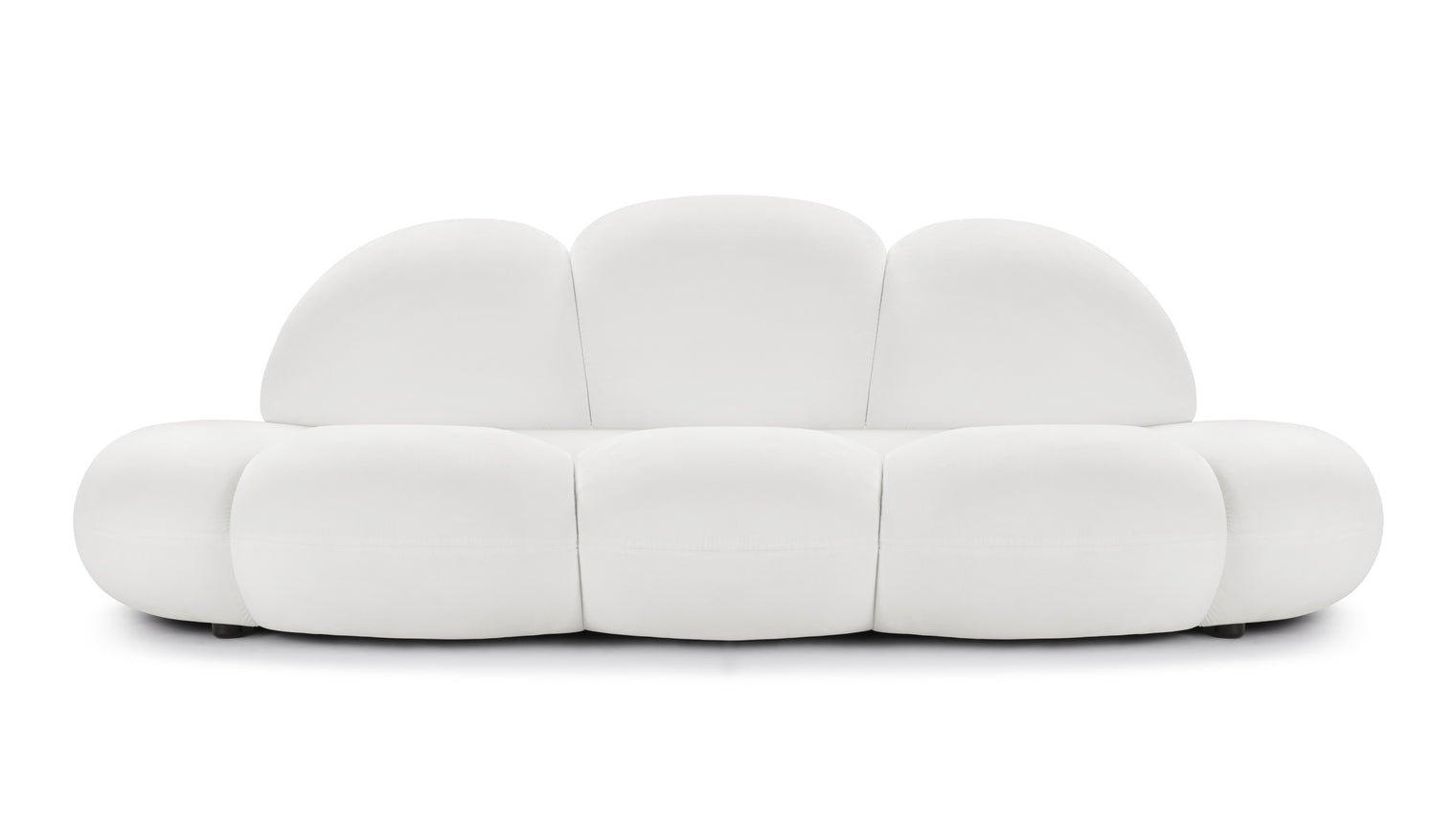 Cloud Nine - Cloud Nine Sofa, White Velvet