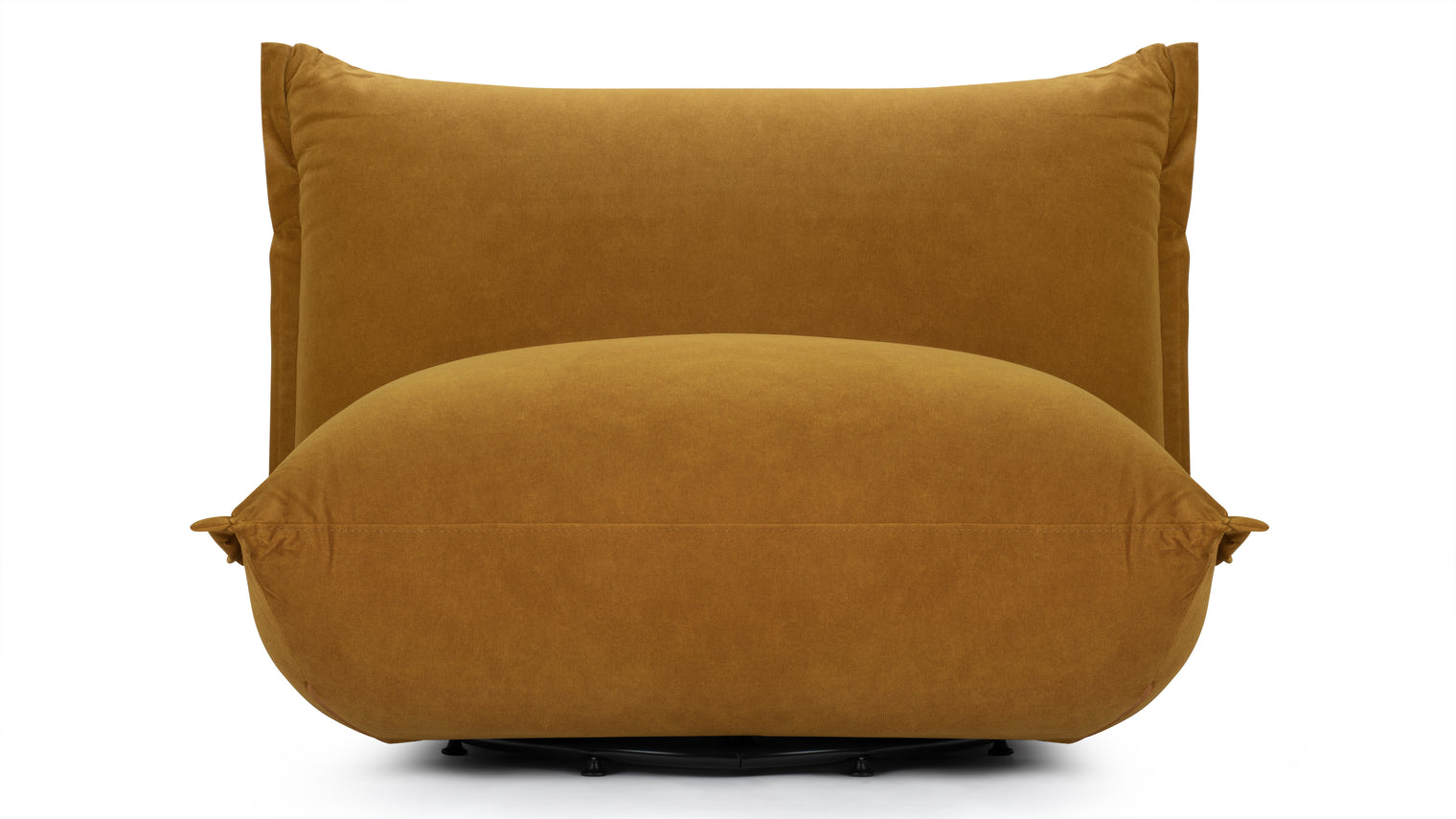 Lennox - Lennox Lounge Chair, Mustard Velvet