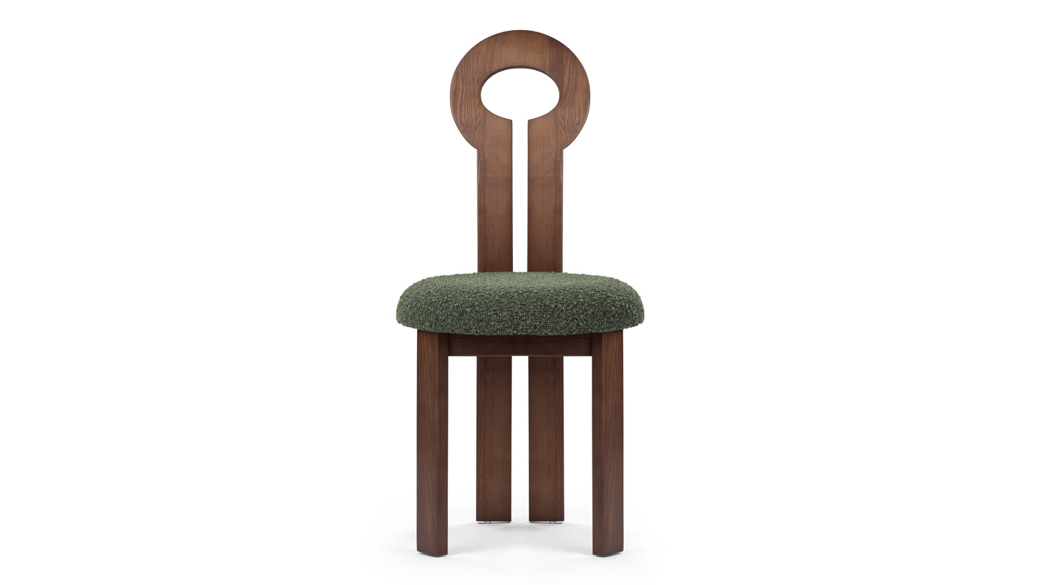 Giocosa - Giocosa Side Chair, Pine Boucle