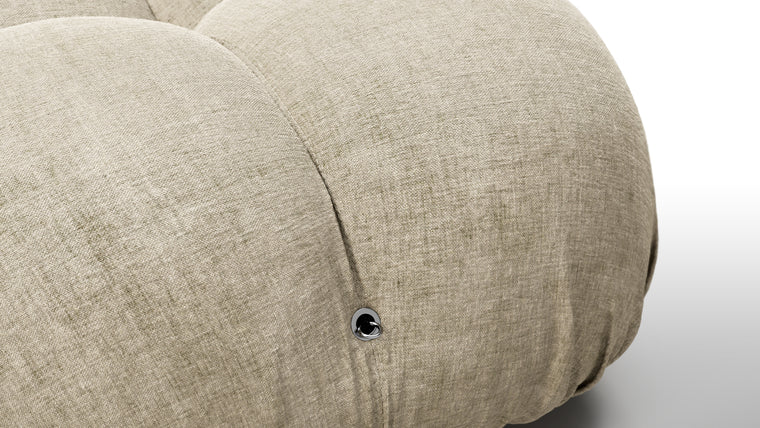 INFINITE POSSIBILITIES | The generous form and soft shapes create a sofa that begs to be sat on, and the sectional design of the Bellini creates endless possibilities. Inspired by the spirit of lounging and socializing, the Bellini is truly a shape-shifter, adapting to every space and need.
