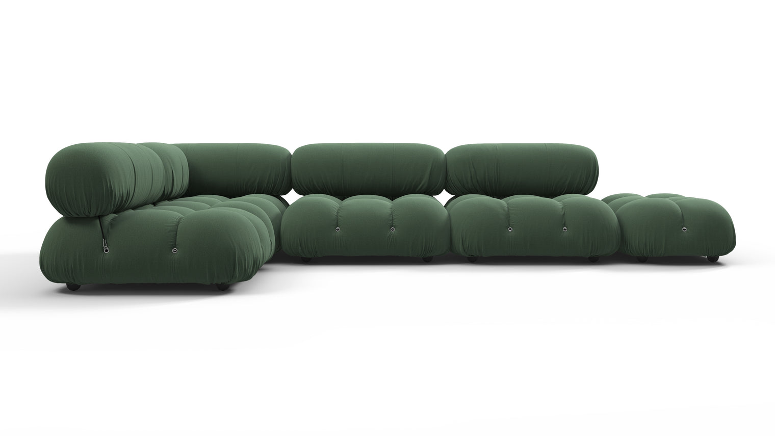 STYLISH SECTIONAL | With the Belia’s sectional design, you can create a sofa that suits your space. The soft curves of each carefully crafted cushion create a luxurious and comfortable seat for the ultimate in stylish comfort.
