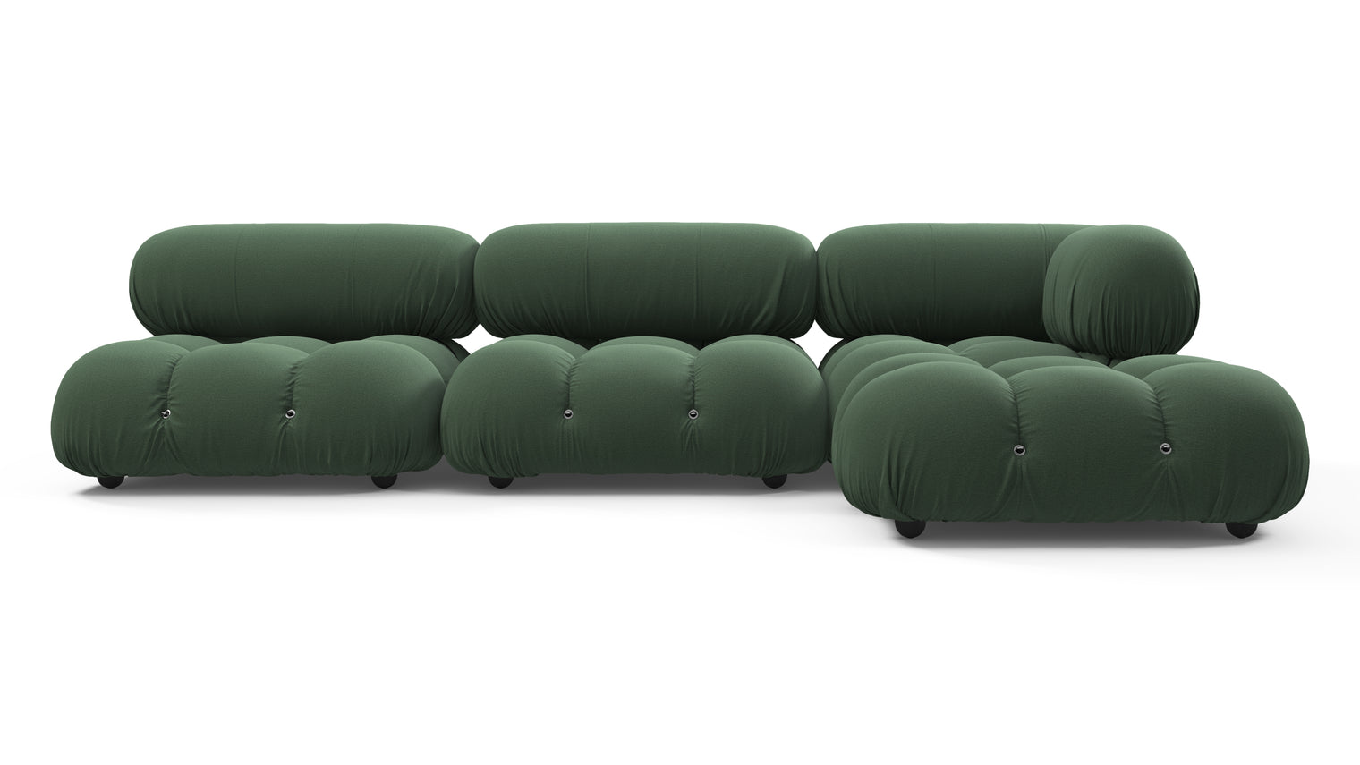 STYLISH SECTIONAL | With the Belia’s sectional design, you can create a sofa that suits your space. The soft curves of each carefully crafted cushion create a luxurious and comfortable seat for the ultimate in stylish comfort.
