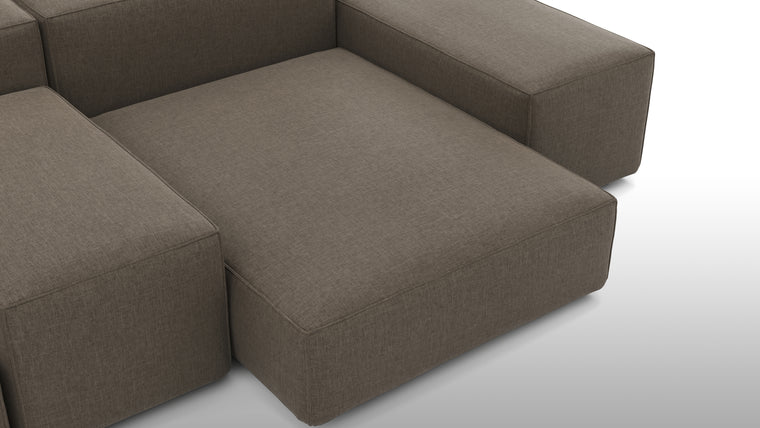 Customizable Configuration | The Extrasoft Sofa is highly adaptable to your unique needs and space. With a variety of modular components, you can tailor the sofa to suit your room's layout and size. Whether you prefer a spacious sectional, a cozy loveseat, or an expansive lounge, this sofa can be configured to match your vision.
