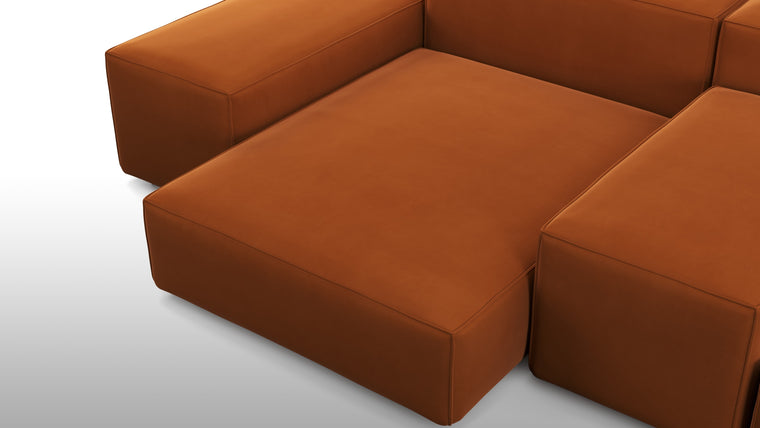 Customizable Configuration | The Extrasoft Sofa is highly adaptable to your unique needs and space. With a variety of modular components, you can tailor the sofa to suit your room's layout and size. Whether you prefer a spacious sectional, a cozy loveseat, or an expansive lounge, this sofa can be configured to match your vision.
