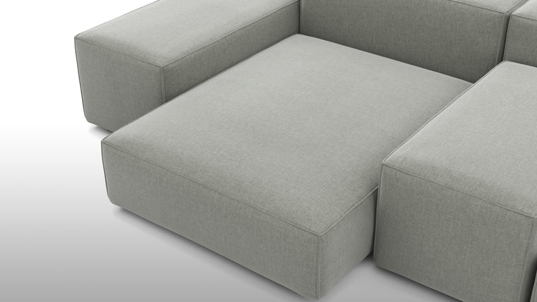 Customizable Configuration | The Extrasoft Sofa is highly adaptable to your unique needs and space. With a variety of modular components, you can tailor the sofa to suit your room's layout and size. Whether you prefer a spacious sectional, a cozy loveseat, or an expansive lounge, this sofa can be configured to match your vision.
