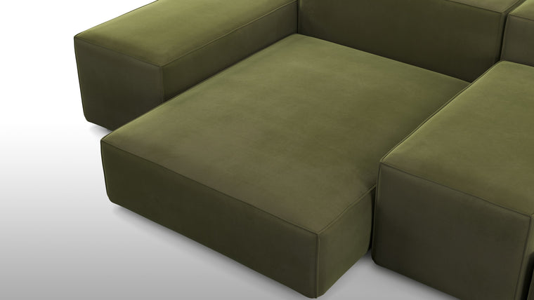 Customizable Configuration | The Extrasoft Sofa is highly adaptable to your unique needs and space. With a variety of modular components, you can tailor the sofa to suit your room's layout and size. Whether you prefer a spacious sectional, a cozy loveseat, or an expansive lounge, this sofa can be configured to match your vision.
